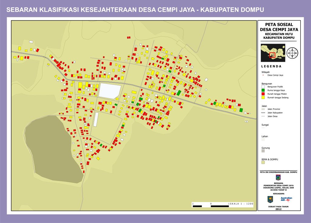 Peta Sosial Ekonomi Cempi Jaya Kab Dompu - NTB