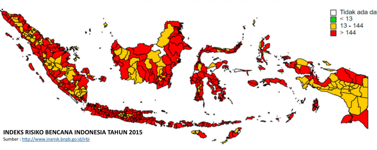 Indeks Risiko Bencana Indonesia 2015